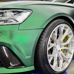 Matte Metallic Chrome Venom Green Car Vinyl Wrap PET review Nuno  (NCWrap) Cordeiro 05