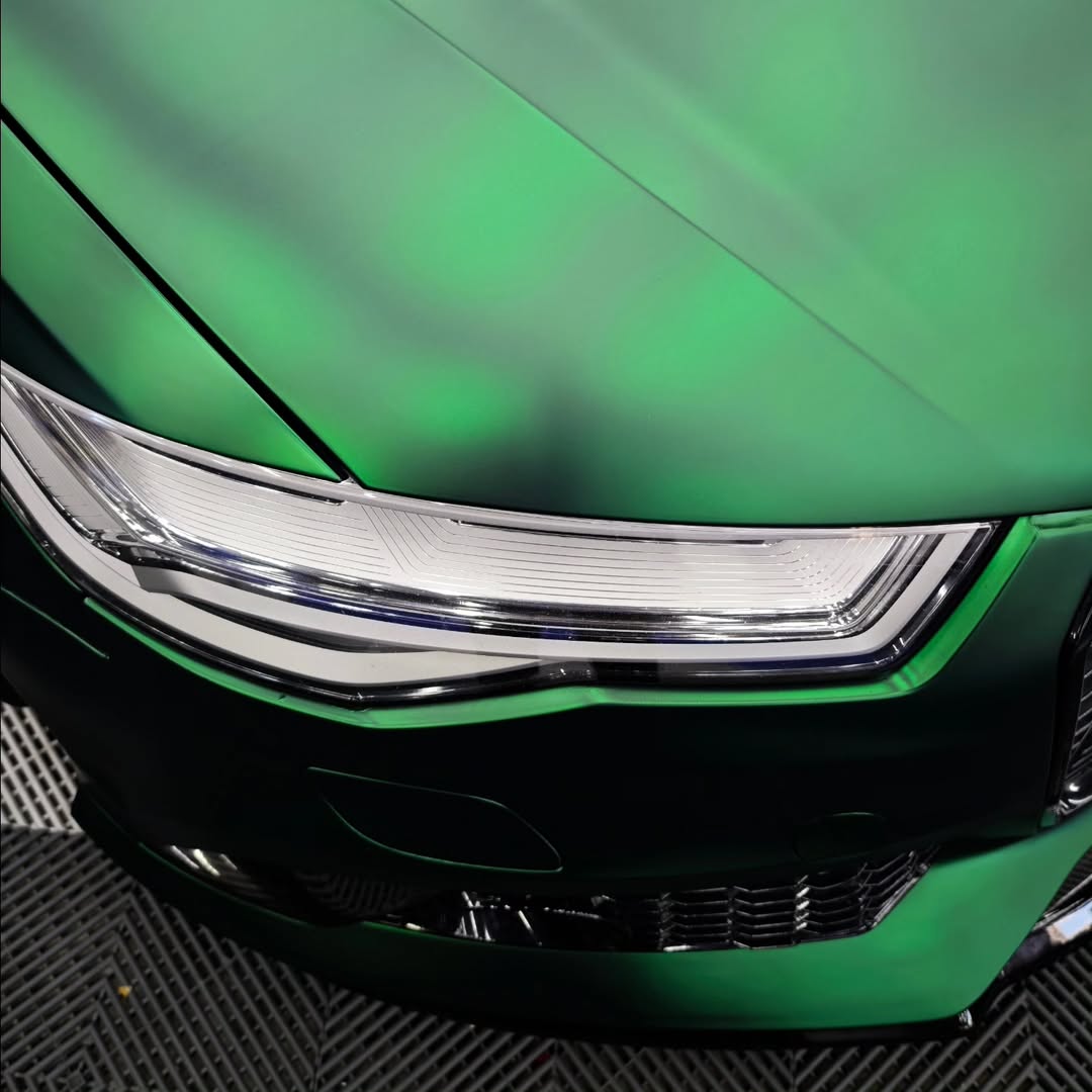 Matte Metallic Chrome Venom Green Car Vinyl Wrap PET review Nuno (NCWrap) Cordeiro 05