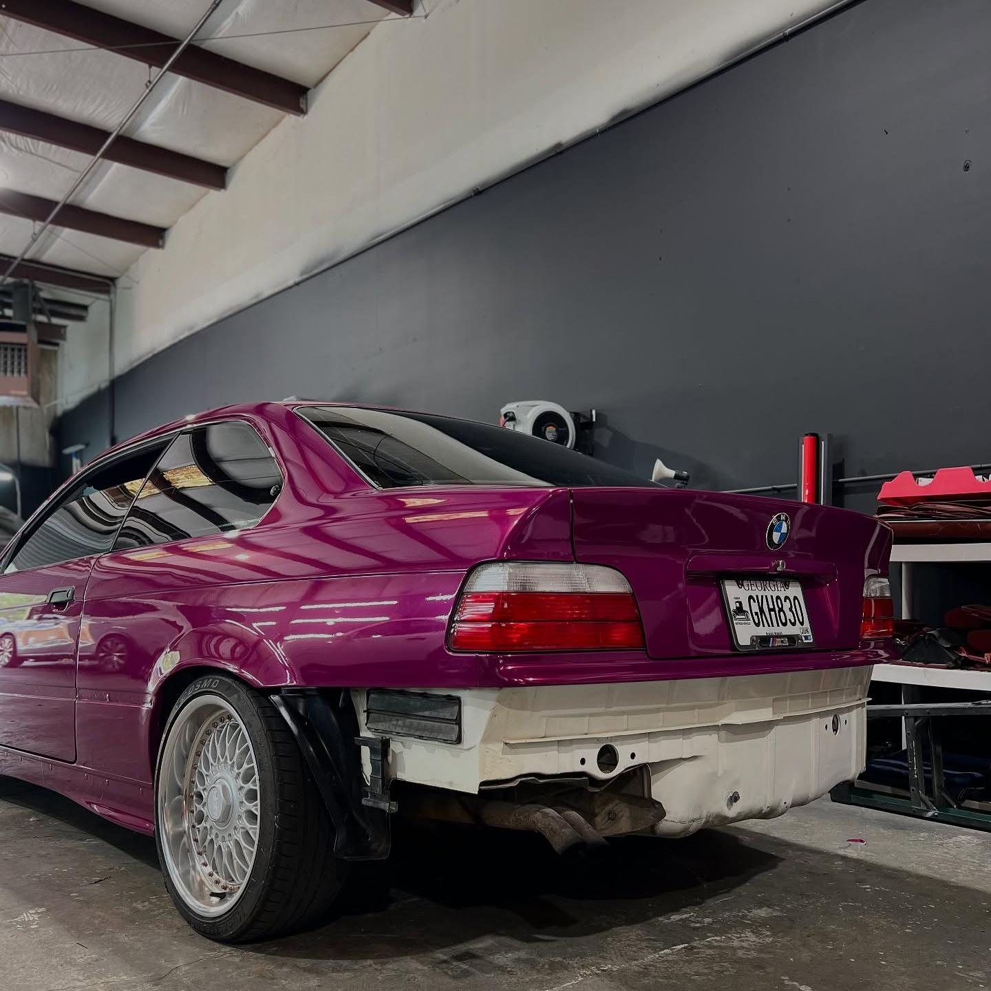 Gloss Metallic Candy Purple Car Vinyl Wrap PET review itsm3carly 02