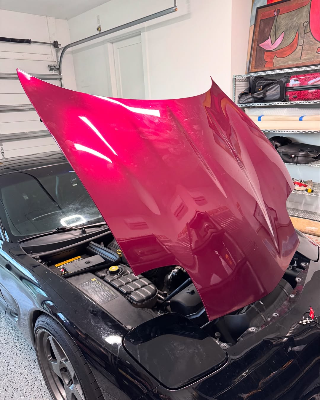 Gloss Metallic Pagoda Red Car Vinyl Wrap PET review tobydcars 03