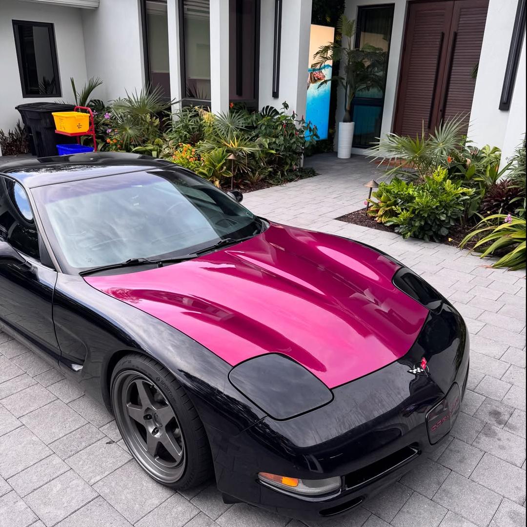 Gloss Metallic Pagoda Red Car Vinyl Wrap PET review tobydcars 02