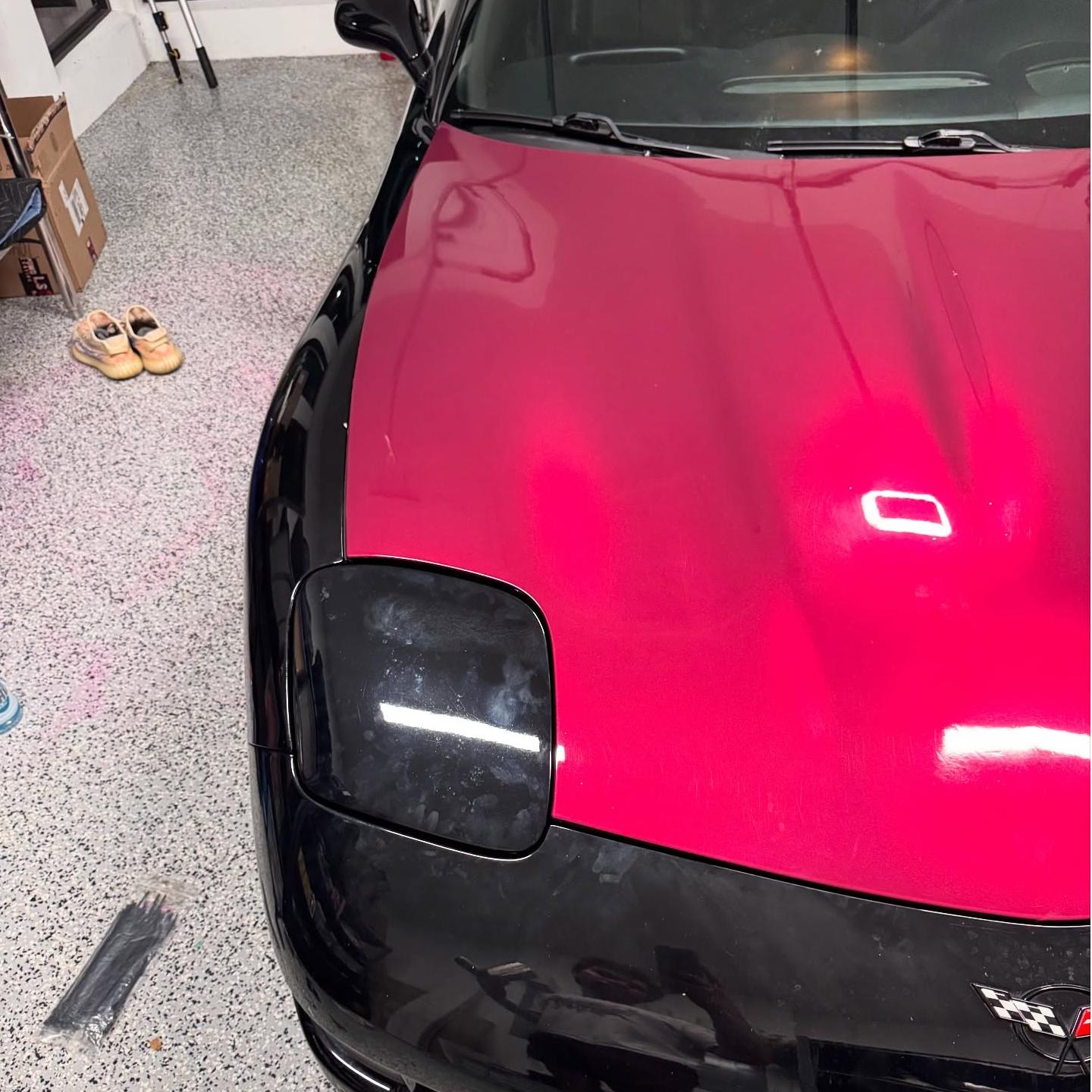 Gloss Metallic Pagoda Red Car Vinyl Wrap PET review tobydcars 05