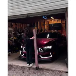 Gloss Metallic Passion Pink Car Vinyl Wrap Bentley GT PET review j.nniferrr 02