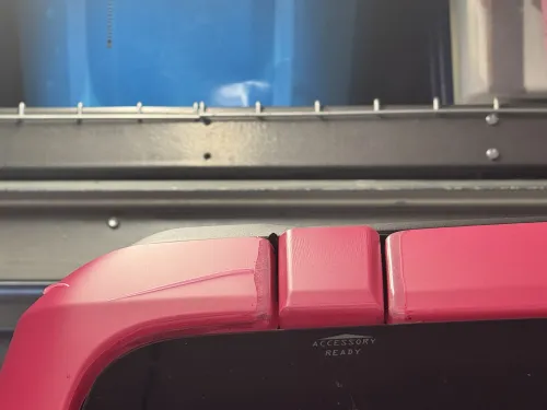 Ultimate Flat Fluorescent Pink Car Vinyl Wrap PET review 