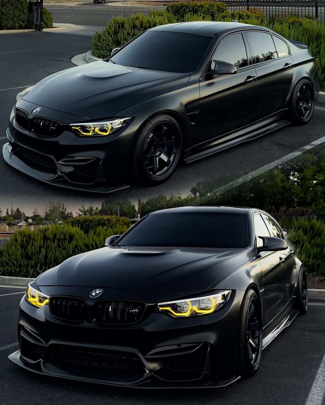 Matte Satin Black Ceramic Black Car Vinyl Wrap BMW  PET  review giancarlorioss_ 05