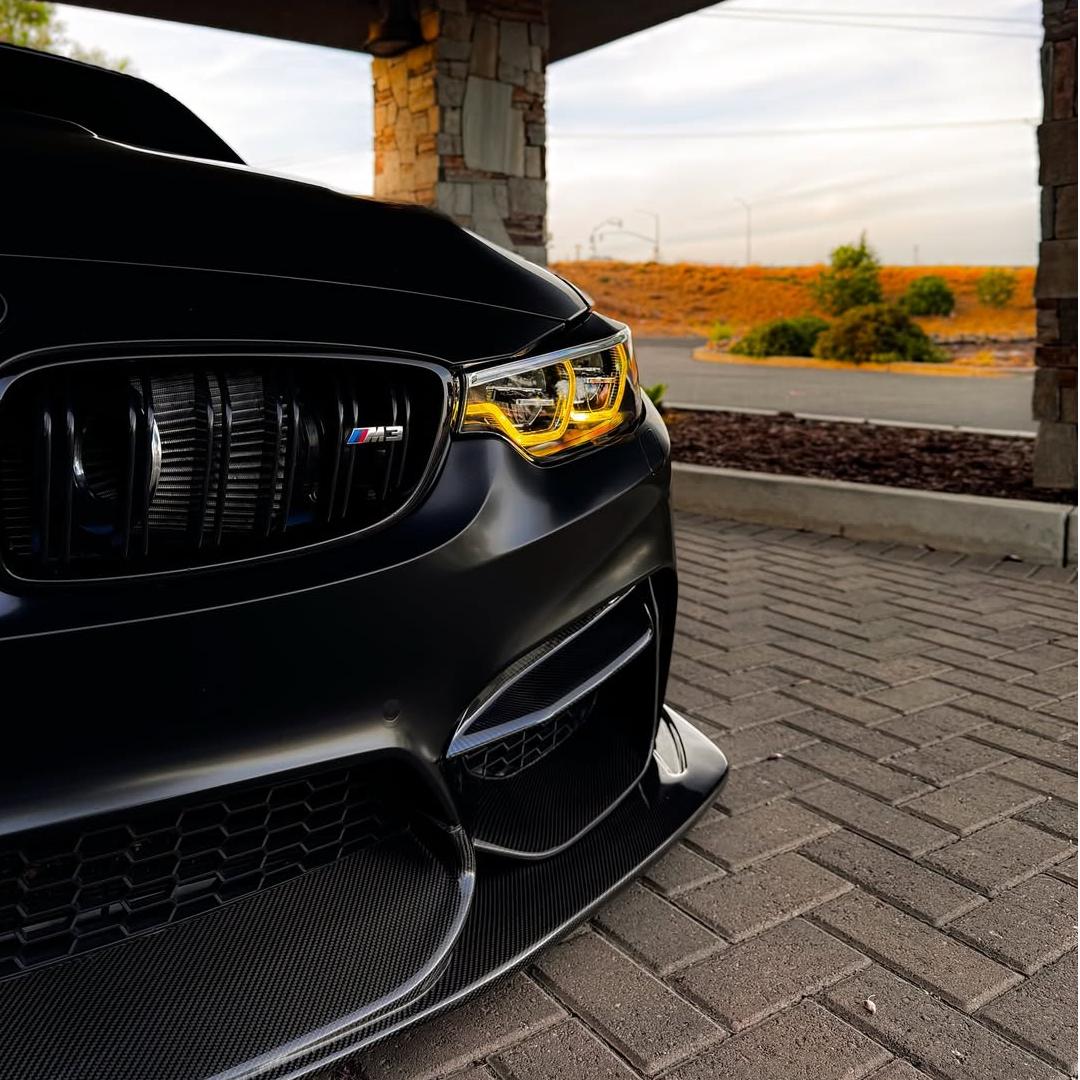 Matte Satin Black Ceramic Black Car Vinyl Wrap BMW  PET  review giancarlorioss_ 04