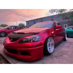 Ultra Glossy Metallic Vampire Red Car Vinyl Wrap Audi BMW PET   review Eike 04