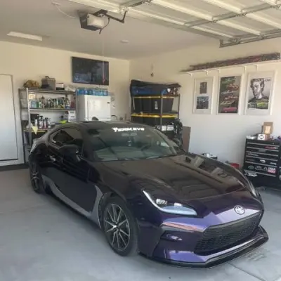 Gloss Metallic Midnight Purple Car Vinyl Wrap BMW  review zee.