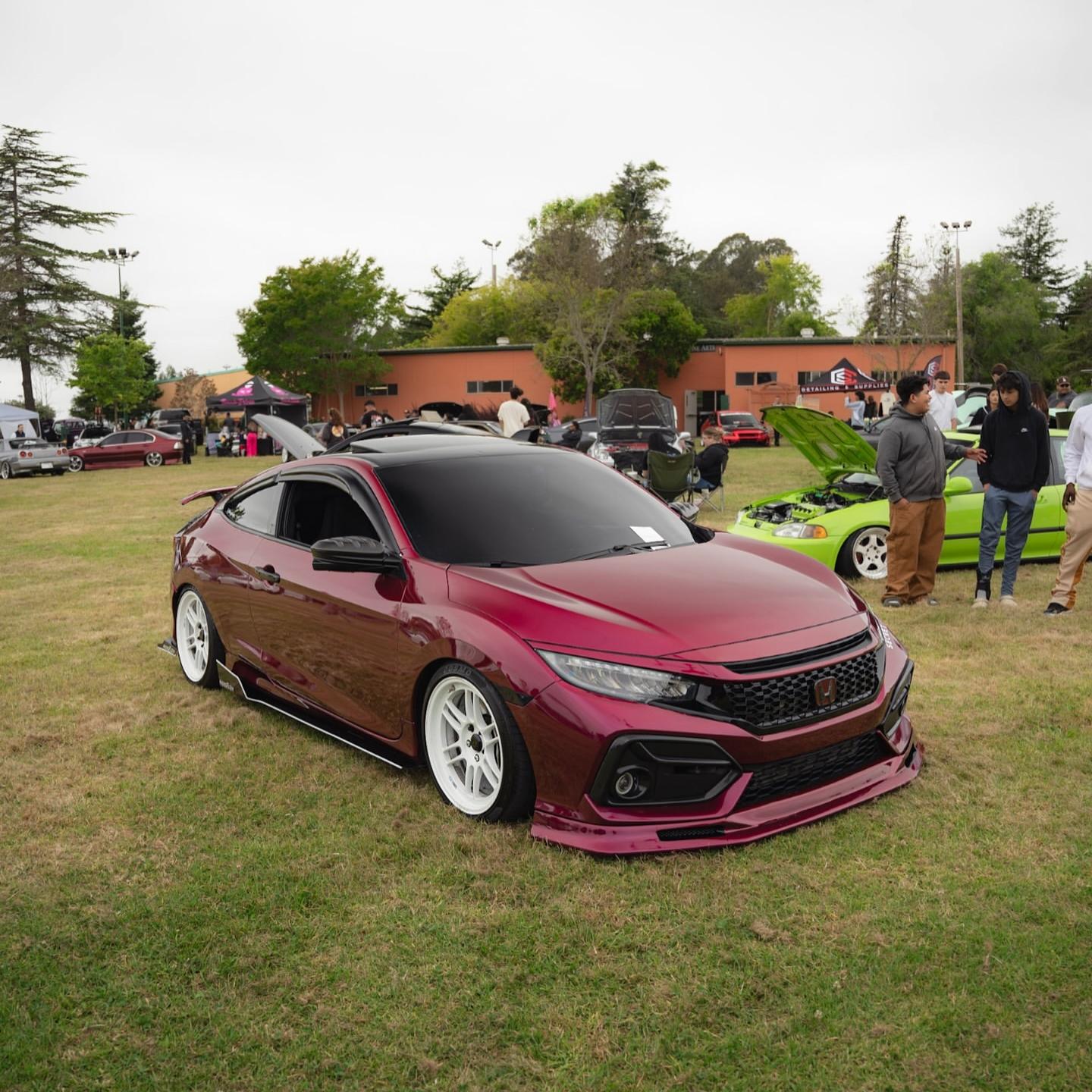 Gloss Metallic Rubellite Purple Car Vinyl Wrap PET  review Complete 02