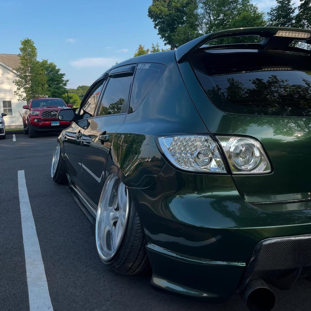 Glossy Paint Metalic Midnight Green Car Vinyl Wrap PET review slamzda 02