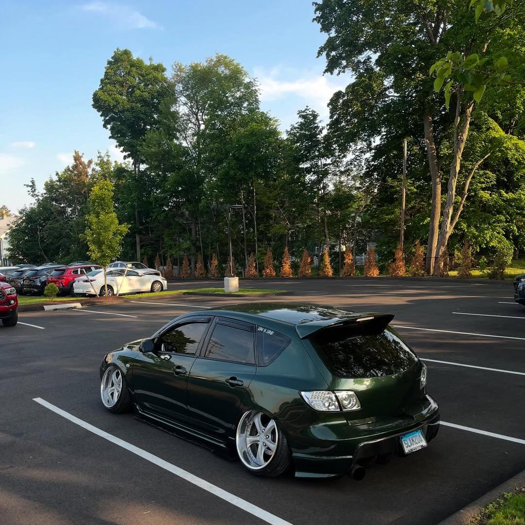 Glossy Paint Metalic Midnight Green Car Vinyl Wrap PET review slamzda 03