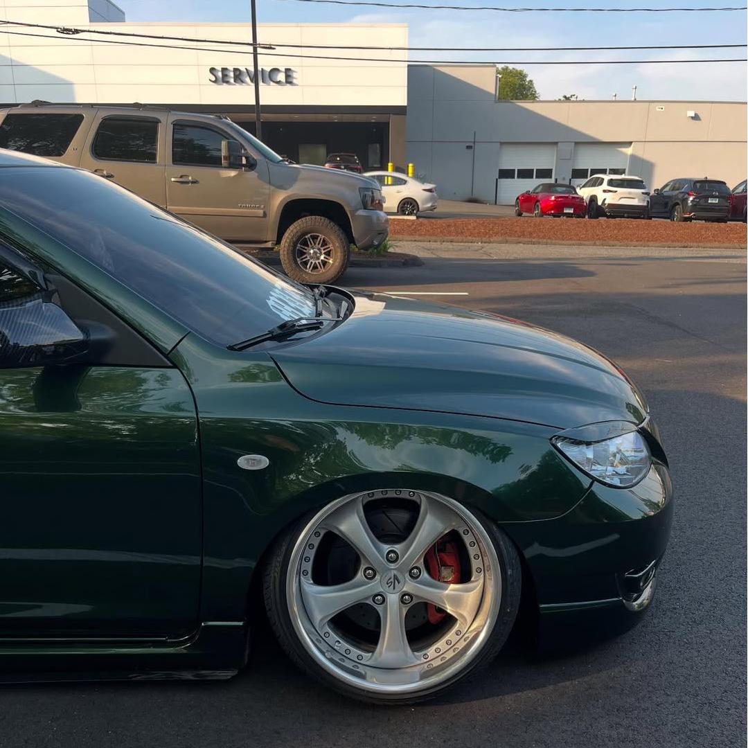 Glossy Paint Metalic Midnight Green Car Vinyl Wrap PET review slamzda 04