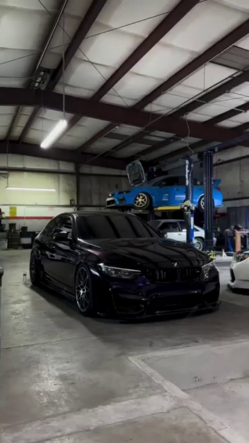 Gloss Metallic Ghost Midnight Purple Car Vinyl Wrap PET review gain 00