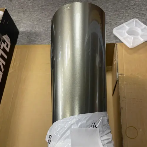 Gloss Metallic Millennium Jade Green Car Vinyl Wrap PET  review 