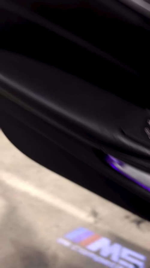 Matte Metallic Brushed Black Car Vinyl Wrap review miami_f90