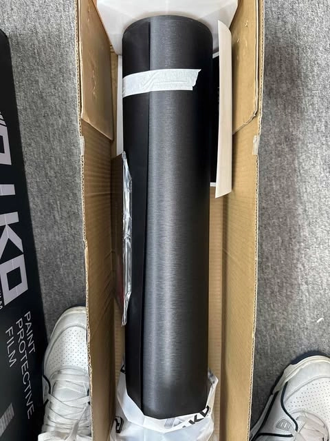 Matte Metallic Brushed Black Car Vinyl Wrap reviewed by