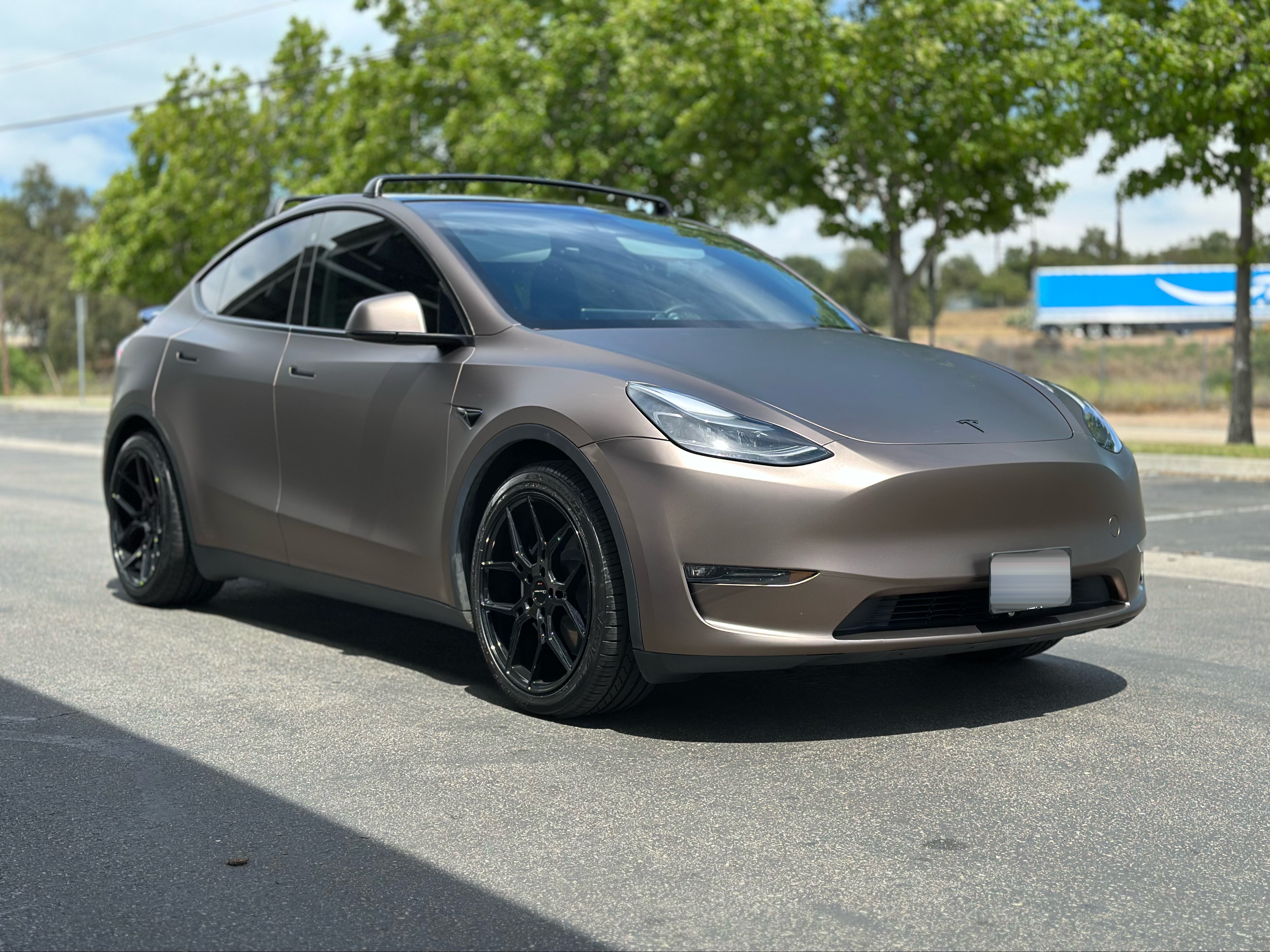 Matte Metallic Satin Deep Brown Grey Car Vinyl Wrap review Heidi Farrell