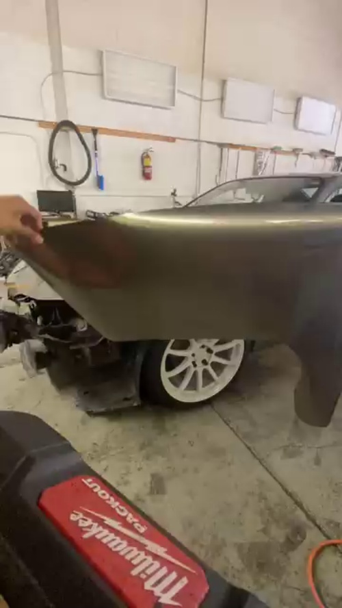 Gloss Metallic Millennium Jade Green Car Vinyl Wrap PET  review 