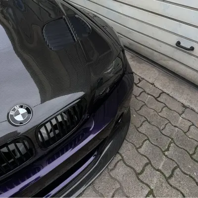 Gloss Metallic Midnight Purple Car Vinyl Wrap BMW  review Purple