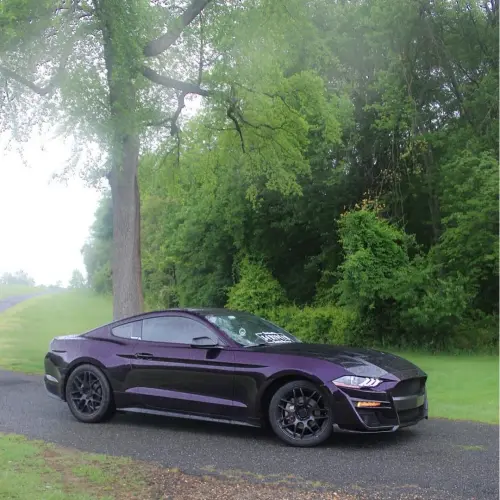 Gloss Metallic Midnight Purple Car Vinyl Wrap BMW PET review 