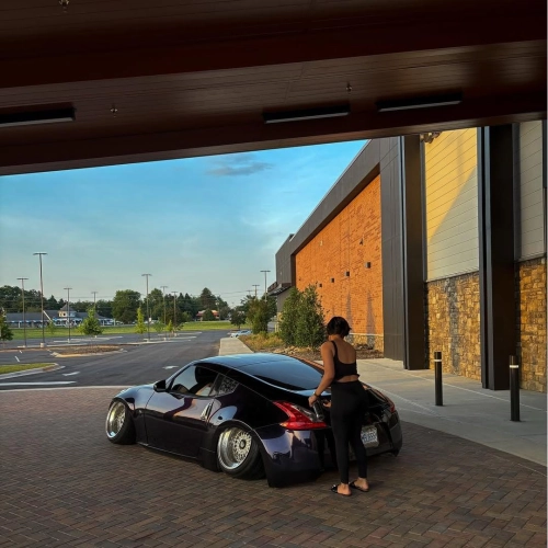 Gloss Metallic Ghost Midnight Purple Car Vinyl Wrap PET review 