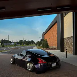Gloss Metallic Ghost Midnight Purple Car Vinyl Wrap PET review z34inker 04