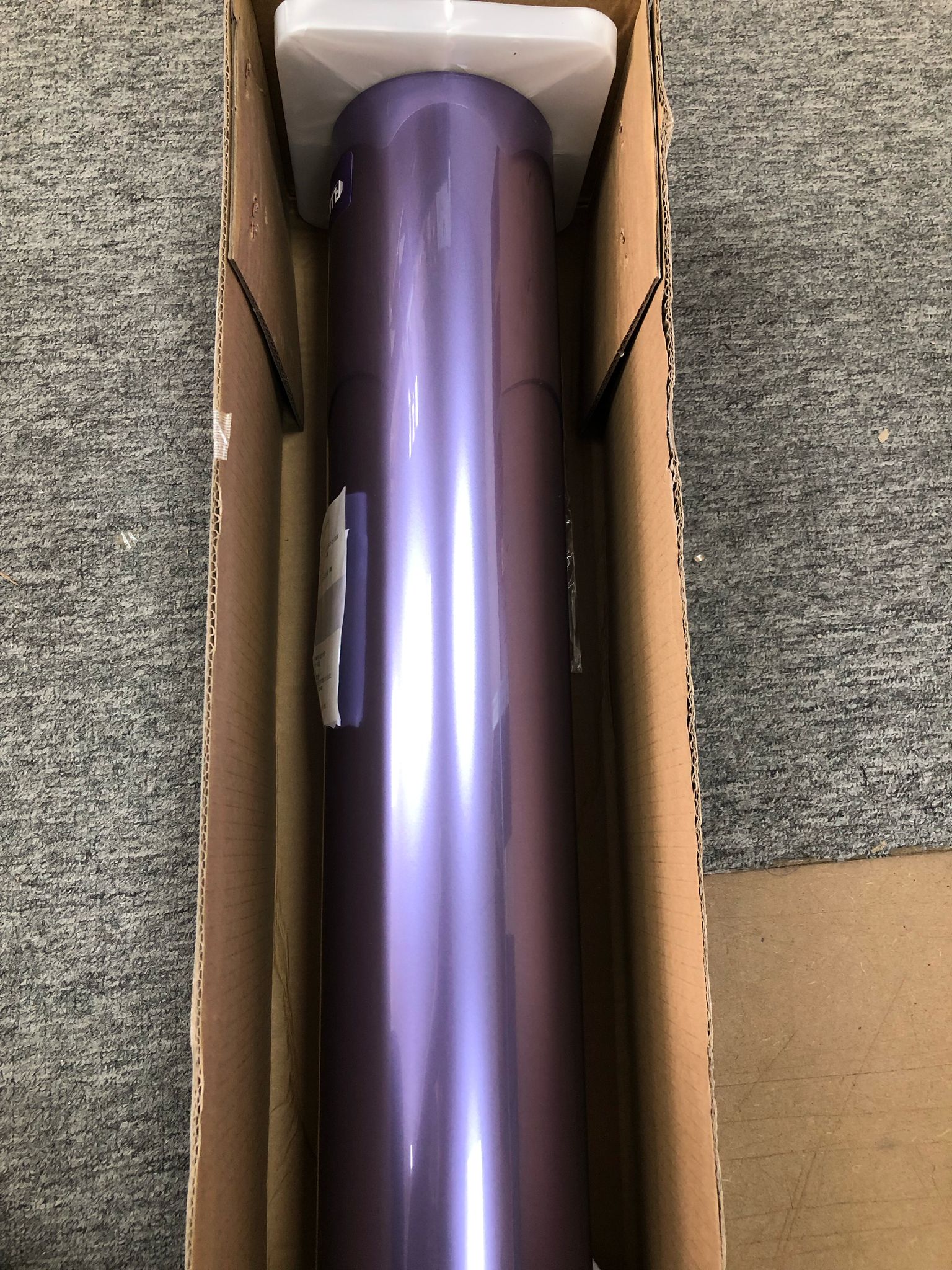 Gloss Metallic Viola Purple Car Vinyl Wrap PET review Lynne Sargeant