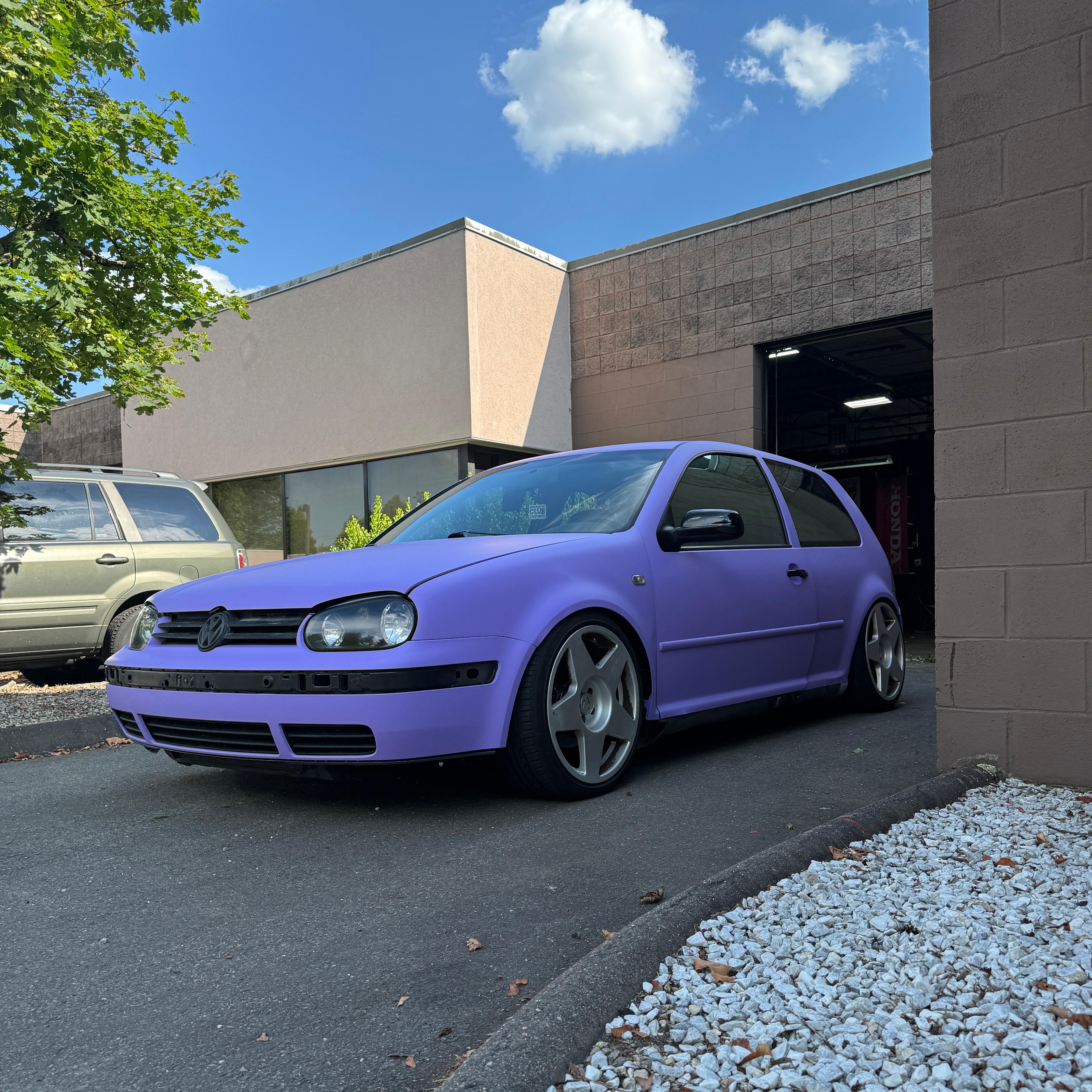 Matte Ultimate Flat Lavender Purple Car Vinyl Wrap  review Heidi Farrell 00