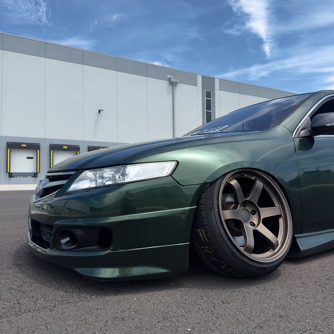 Glossy Paint Metalic Midnight Green Car Vinyl Wrap PET review Mike 03