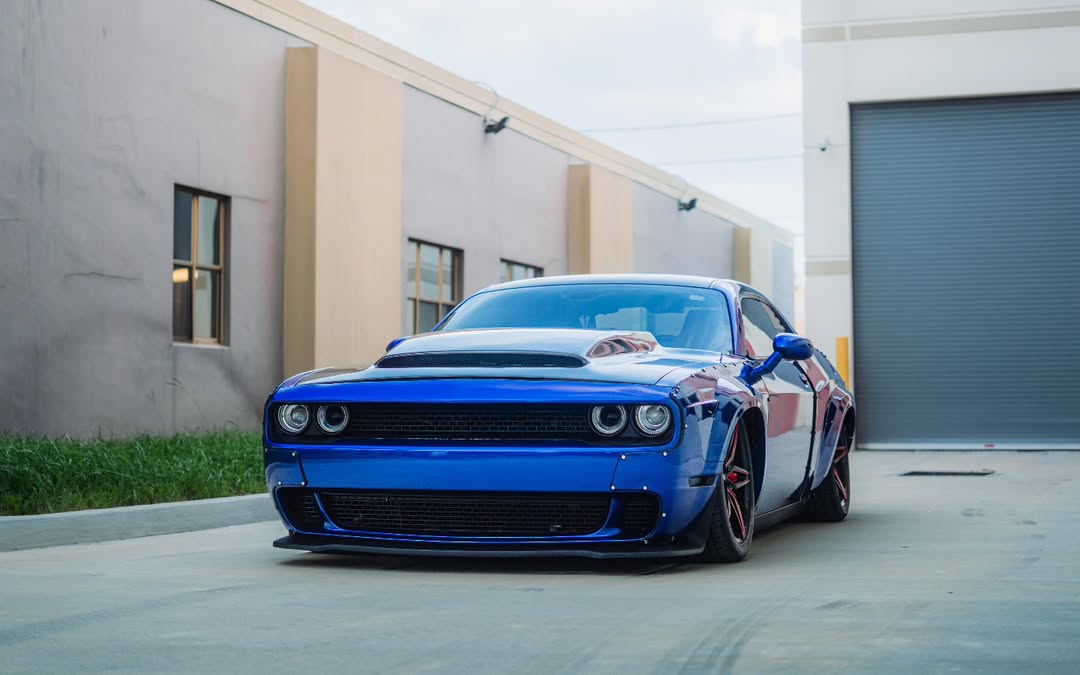 Gloss Metallic Blueberry Car Vinyl Wrap PET review carbon_sxt36 04