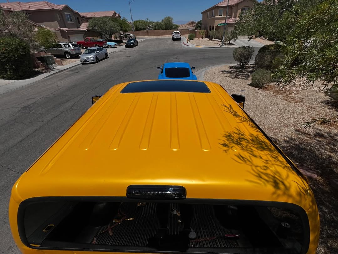 Matte Metallic Satin Energetic Yellow Car Vinyl Wrap review s650.babe 02