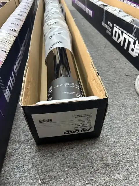 Gloss Self Healing Black Car Vinyl Wrap PET  review 