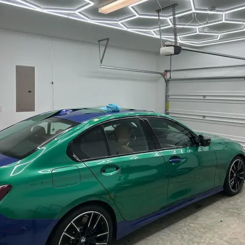 Best Gloss Metallic Isle Of Man Green Car Vinyl Wrap review 