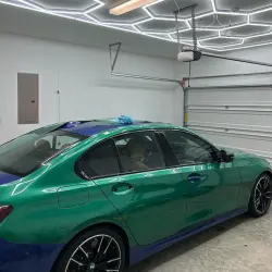 Best Gloss Metallic Isle Of Man Green Car Vinyl Wrap review Grant 01