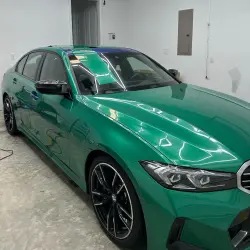 Best Gloss Metallic Isle Of Man Green Car Vinyl Wrap review Grant 03