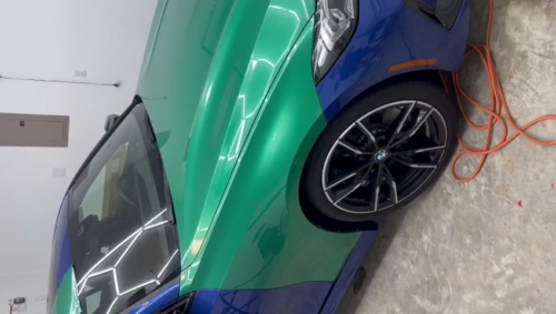 Best Gloss Metallic Isle Of Man Green Car Vinyl Wrap review Grant 03