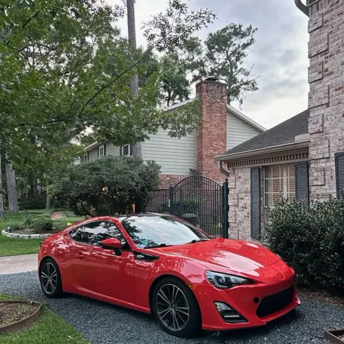 Gloss Porsche Orange Car Vinyl Wrap PET review 