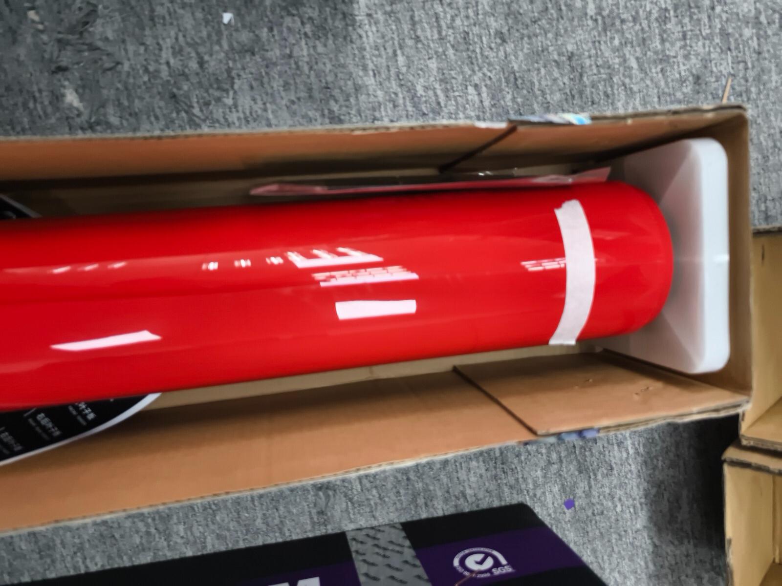 Gloss Porsche Orange Car Vinyl Wrap PET review grant 05