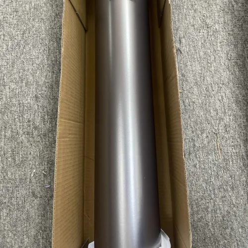 Matte Metallic Titanium Grey Car Vinyl Wrap PET review 