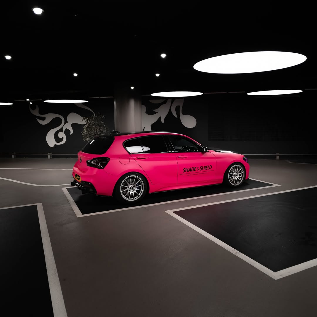 Ultimate Flat Fluorescent Pink Car Vinyl Wrap PET review dy17zzy_m140i 03