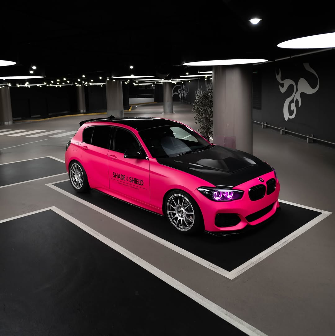 Ultimate Flat Fluorescent Pink Car Vinyl Wrap PET review dy17zzy_m140i 04