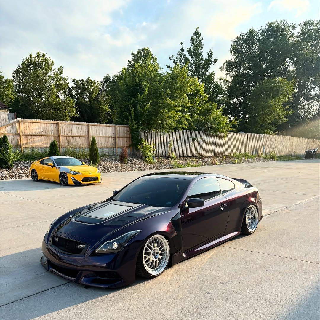 Gloss Metallic Ghost Midnight Purple Car Vinyl Wrap PET review midnight_ipl 01