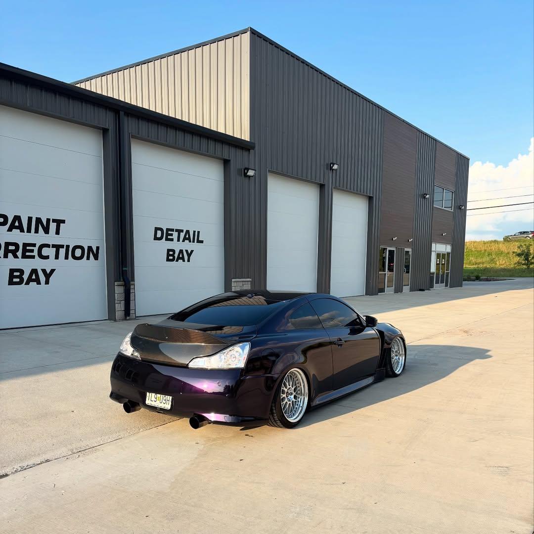 Gloss Metallic Ghost Midnight Purple Car Vinyl Wrap PET review midnight_ipl 02