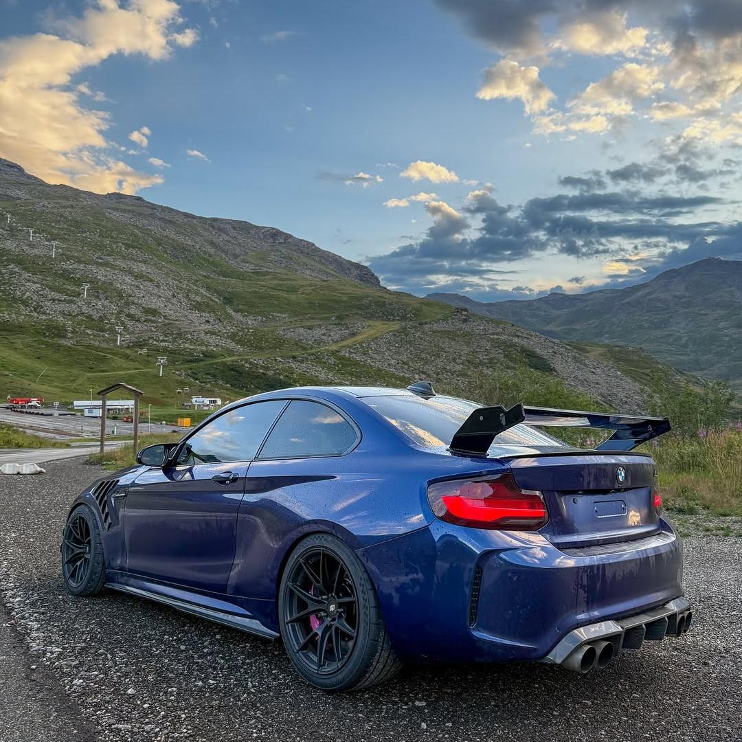 Gloss Metallic Tanzanite Blue Car Vinyl Wrap PET review taaqzml 02