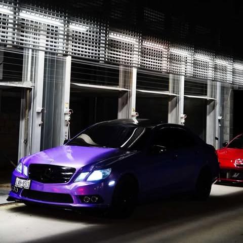 Gloss Metallic Rainbow Laser Purple  Car Vinyl Wrap (Light ) review ejecto2.0 01