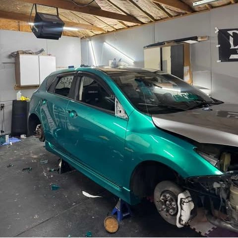 Gloss Metallic Emerald Green Car Wrap Vinyl PET review 