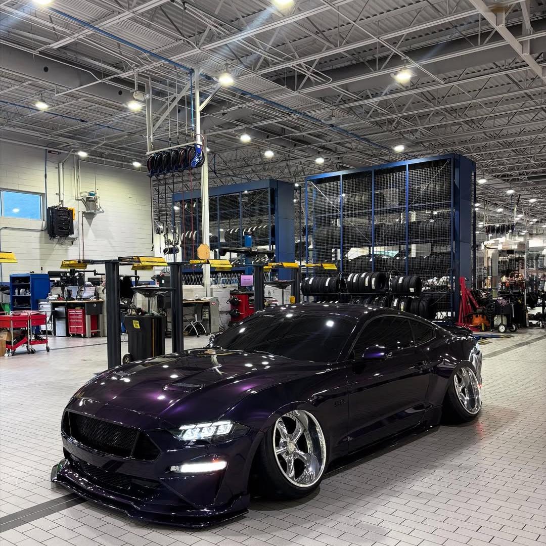 Gloss Metallic Ghost Midnight Purple Car Vinyl Wrap PET review jengonnzales 00