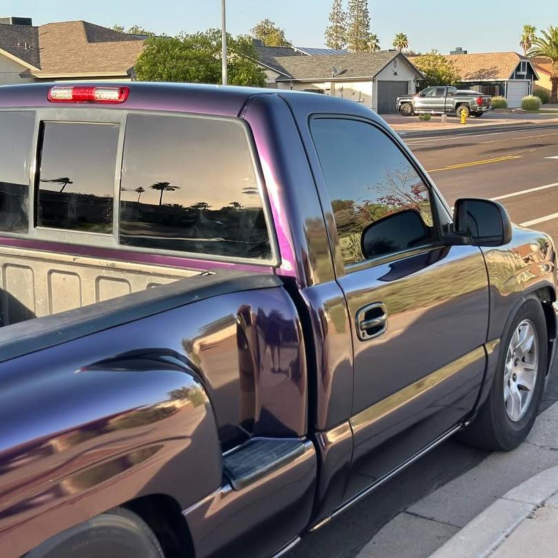 Gloss Metallic Midnight Purple Car Vinyl Wrap BMW PET review sixfortyfivewraps 02