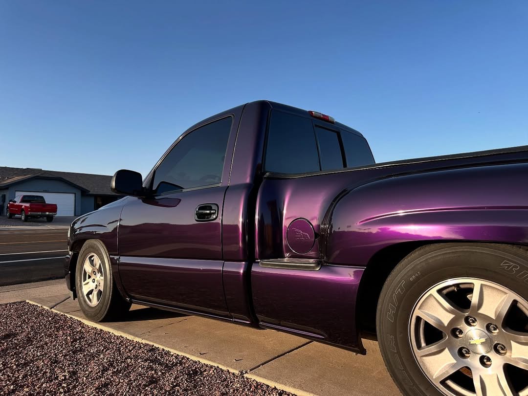 Gloss Metallic Midnight Purple Car Vinyl Wrap BMW PET review sixfortyfivewraps 04