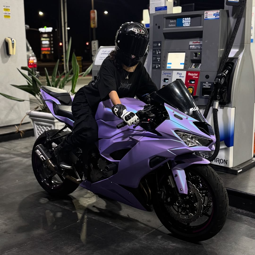 Matte Ceramics Lavender Purple Blue Car Vinyl Wrap review kayy.kaliee18 02